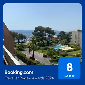 Vue Port Santa Lucia Appartement Saint-Raphaël