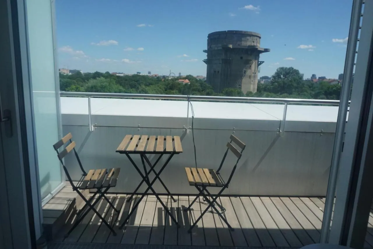 Augartenblick Penthaus 14 - Blick zum Riesenrad Wien Österreich