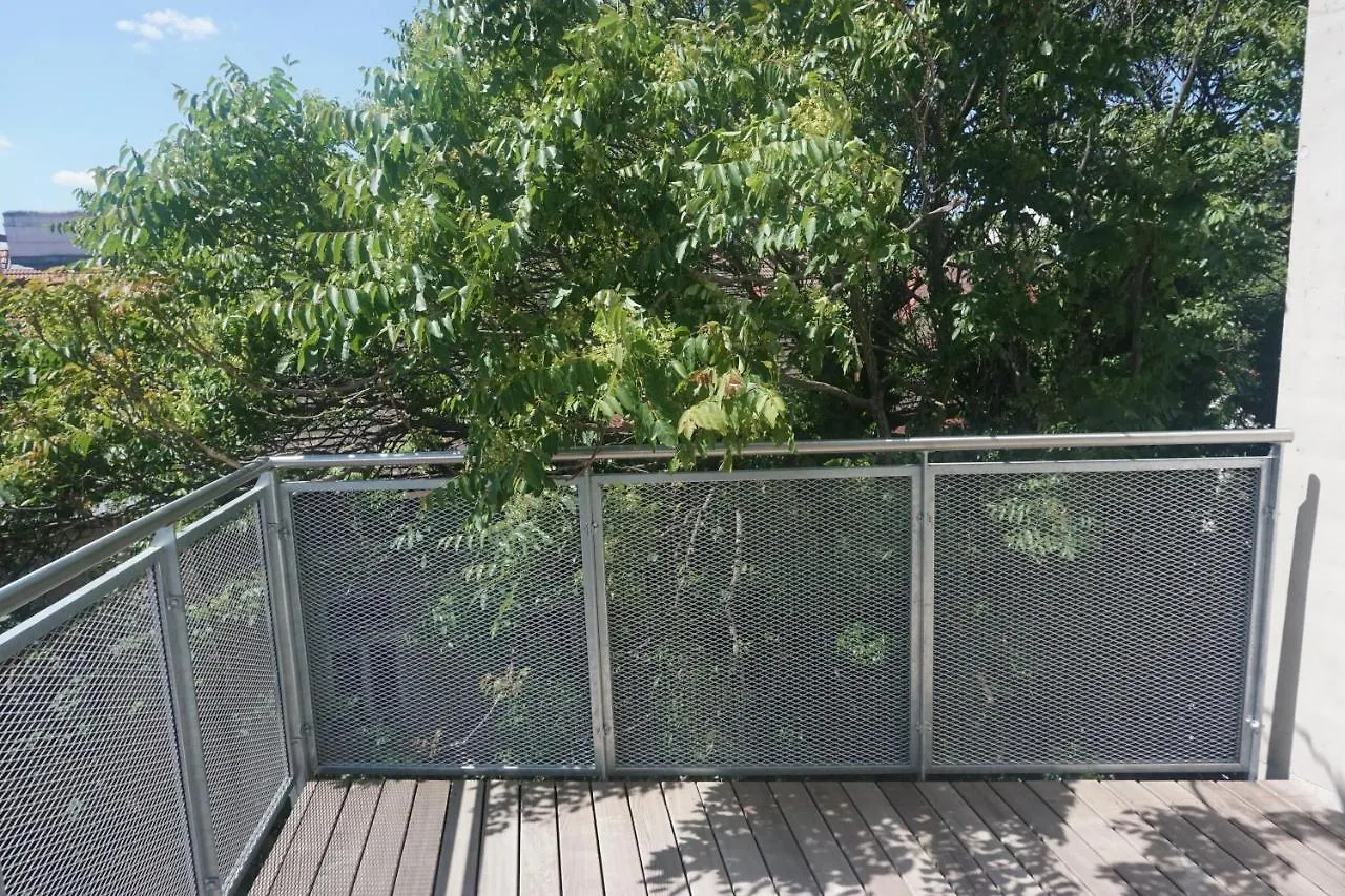 Augartenblick Penthaus 14 - Blick zum Riesenrad Wien Apartment