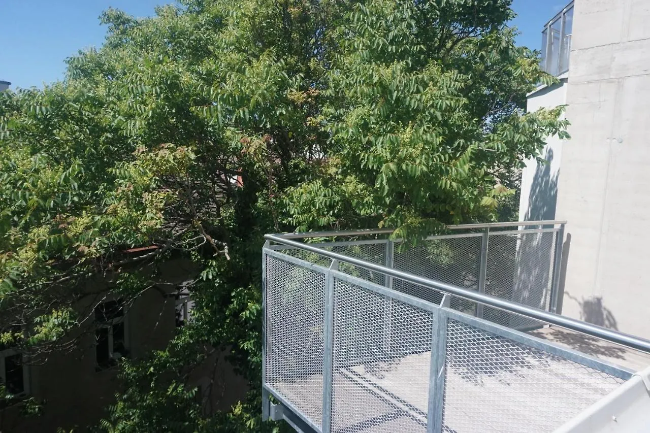 Apartment Augartenblick Penthaus 14 - Blick zum Riesenrad Wien